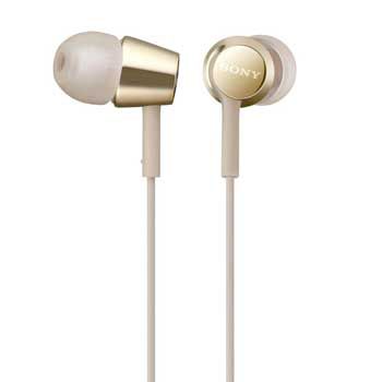 Tai nghe nhét tai Sony MDR-EX155APNQE (Màu Vàng đồng)