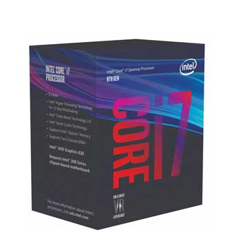 Intel Coffee Lake i7 9700 (3.0GHz) Chỉ hỗ trợ Windows 10