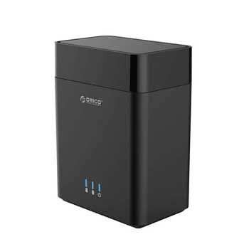 Hộp ổ cứng 3.5" ORICO DS200U3 (2 khe cắm SATA 3 USB 3.0 Type B )