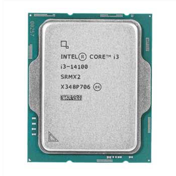 Intel Raptor Lake Core i3-14100 (3.5 GHz) (TRAY - KHÔNG HỘP-CÓ KÈM FAN )