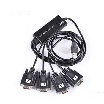 Cáp nối tiếp đa năng USB1.1 -> 4 cổng RS232 ZTEK ZE791