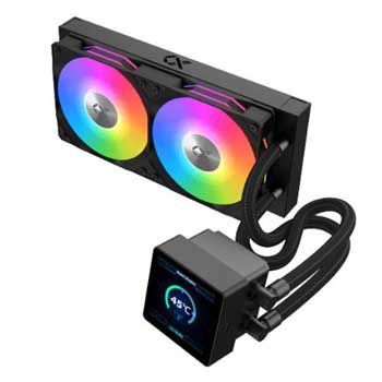 Tản nhiệt nước CPU 2 Fan Xigmatek CONNECT 240 EN45257 Black