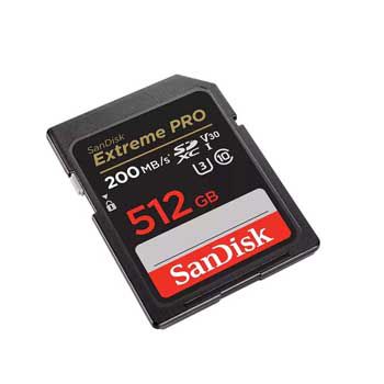 SDXC 512GB SANDISK Extreme Pro V30 (SDSDXXD-512G-GN4IN)