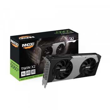 VGA 8GB INNO3D GeForce RTX 5060 Ti Twin X2 8GB GDDR7 (N506T2-08D7-193075N)