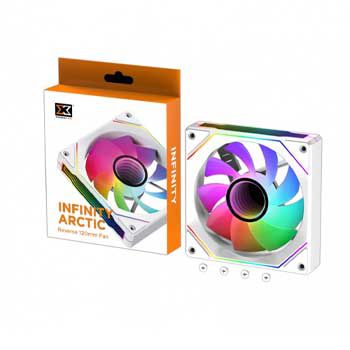 Fan Case máy tính Xigmatek Infinity ARTIC Reverse 120mm EN44595 - Màu trắng