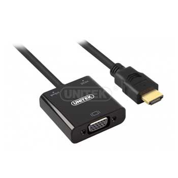CABLE HDMI - VGA +AV UNITEK 6355 (3 trong 1)