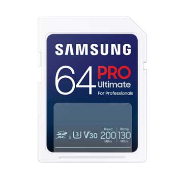 SDXC 64GB Samsung SSD Pro Ultimate- MB-SY64S/WW