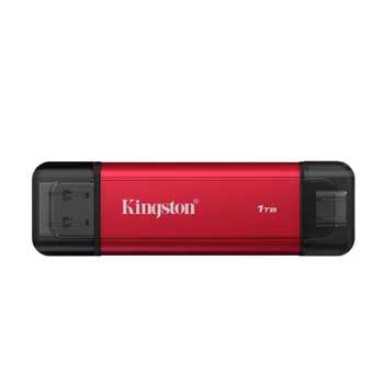1TB KINGSTON SSD EXTERNAL Dual Portable USB 3.2 Gen 2.0 SPSD/1TB (nhỏ gọn như USB)