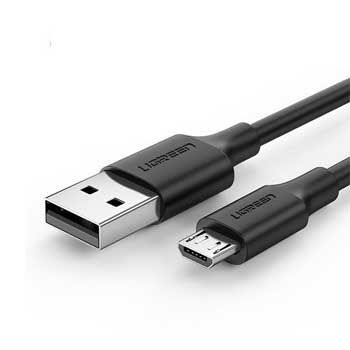 Cáp USB 2.0 to Micro USB UGREEN 60827 (Dài 3m) Màu Đen