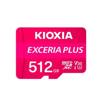 MICRO-SD Kioxia Exceria Plus CL10 UHS-I U3 V30 512GB LMPL2M512GG2