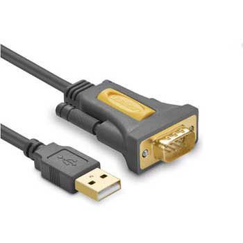 Cáp chuyển đổi USB 2.0 to COM RS232 Ugreen 20211 (Dài 1.5m)