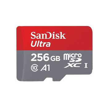 MICRO-SD 256GB SANDISK Ultra CLASS 10 (100MB/s)