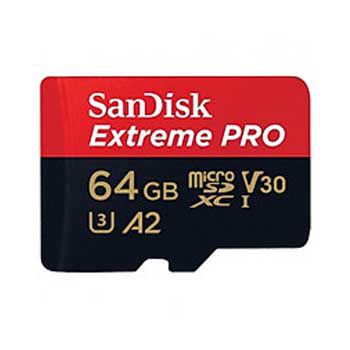 MICRO-SD SDXC 64GB Sandisk Extreme Pro 64GB (SDSQXCU-064G-GN6MA)