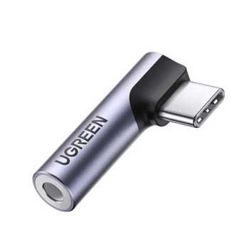 Đầu chuyển USB-C sang Cổng Âm Thanh 3.5mm Ugreen 80384 (KHÔNG hỗ trợ SAMSUNG, Google pixel và iPad pro, Apple / HTC)