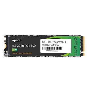 512Gb Apacer AP512GAS2280P4X-1 (M.2 PCIe Gen3 x4 )