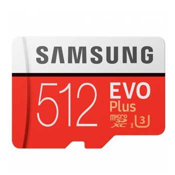 MICRO-SD 512GB Samsung Evo plus -CL10W- Class 10
