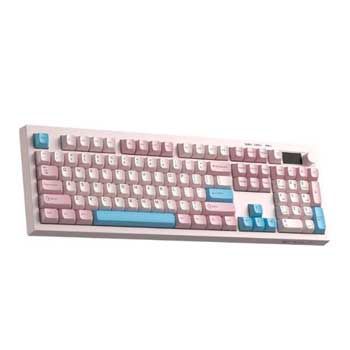 Bàn Phím Giả Cơ Gaming có dây AULA S102 (Phiên bản Hồng + Xanh Dương)
