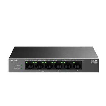 6 PORT TP-LINK PoE LS106LP