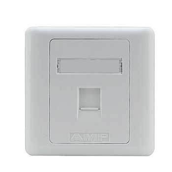 WALL PLATE 1 PORT (Hình vuông hoặc hình chữ nhật)