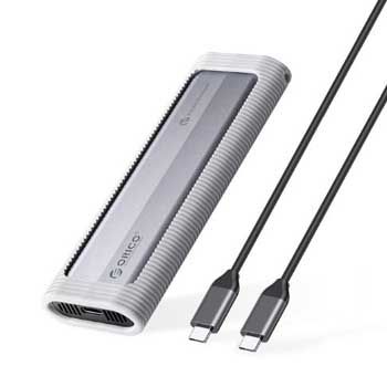 Hộp ổ cứng SSD ORICO M.2 NVME TypeC - Tốc độ 10Gbps ORICO AXM2-G2-GY-BP