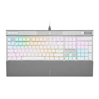 Bàn phím Corsair có dây K70 PRO-WHT-OPX Silver-RGB (CH-910951A-NA)