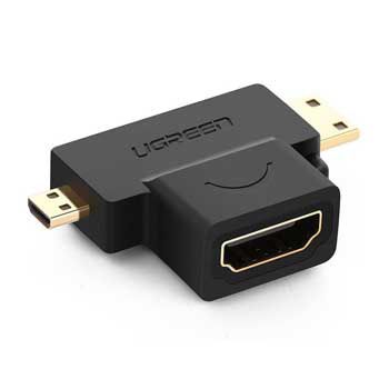 Đầu chuyển đổi HDMI sang Mini HDMI/ Micro HDMI Ugreen 20144