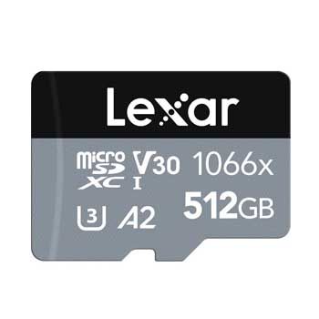 MICRO-SDXC 512GB Lexar Professional 1066x UHS-I Card LMS1066512G-BNANG