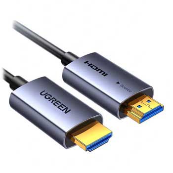 Cáp HDMI 2.0 Sợi Quang AOC Dài 20m Ugreen 45505 (Hỗ Trợ 4K@60Hz)