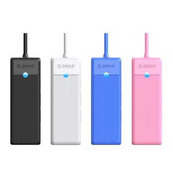 HUB USB - USB3.0 ORICO PAPW4A-U3 (Đen/Trắng/Xanh, Hồng)