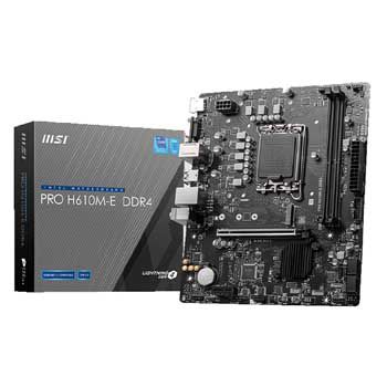 MSI PRO H610M-E DDR4 (sk 1700)