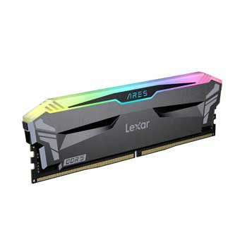 32GB DDRAM 5 6400 Lexar Ares RGB LD5EU016G-R6400GDWA