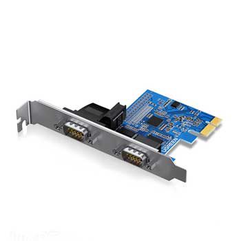 Card PCIe sang 2 cổng com RS232 Ugreen 80116