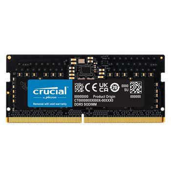 16GB DDRAM 5 Notebook Crucial Bus 4800Mhz CT16G48C40S5