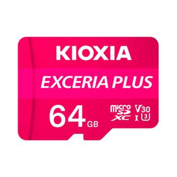 MICRO-SD Kioxia Exceria Plus CL10 UHS-I U3 V30 64GB LMPL2M064GG2