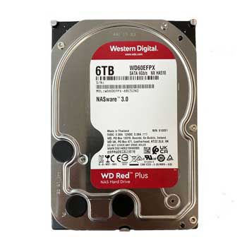 6Tb Western Digital Red Plus  WD60EFPX