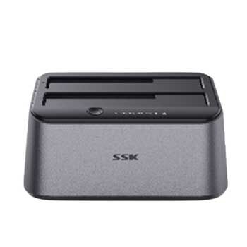 HỘP ĐỰNG Ổ CỨNG DOCKING USB 3.0 RA CỔNG SATA III 2.5/3.5 DK107 SSK
