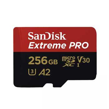 MICRO-SD SDXC 256GB SANDISK Extreme Pro V30 CLASS 10 (170MB/s) (SDSQXCZ-256G-GN6MA)