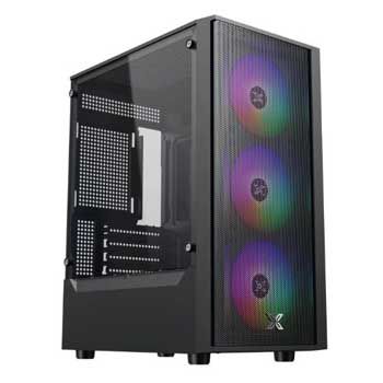 Xigmatek Myx Air 3F Black (EN49125) - Kèm 3 fan Xigmatek C20F