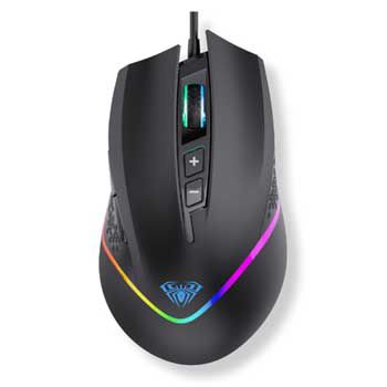 Chuột Gaming có dây AULA F805 màu Đen
