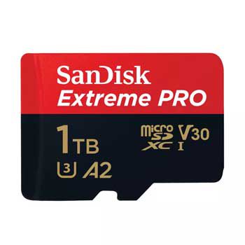 MICRO-SD SDXC 1TB SANDISK Extreme Pro V30 CLASS 10 (170MB/s) (SDSQXCZ-1T00-GN6MA)