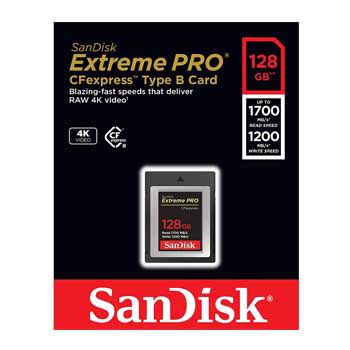 Thẻ nhớ SD SanDisk Extreme Pro CFexpress 128GB SDCFE-128G-GN4NN