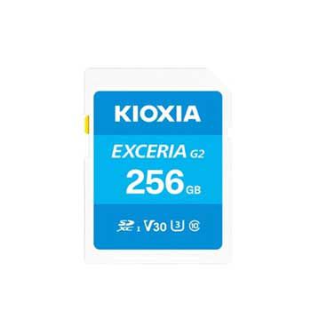 SD Kioxia Exceria G2 256GB V30 4K LNEX2L256GG4