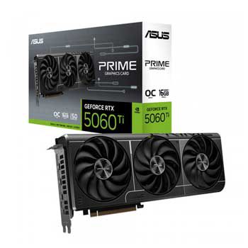 16GB ASUS PRIME GeForce RTX 5060 Ti 16GB GDDR7 OC Edition (PRIME-RTX5060TI-O16G)