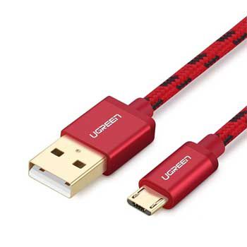 Cáp USB 2.0 to Micro USB UGREEN 40457 (Dài 1m)