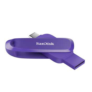 256GB USB Type-C + Type A SANDISK Phone Drive for Android SDDDC6-256G-G46PO - Màu Tím