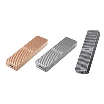 Hộp ổ cứng SSD ORICO M221C3-BP (Bạc / Đồng, / Xám) (M.2 NGFF SSD)