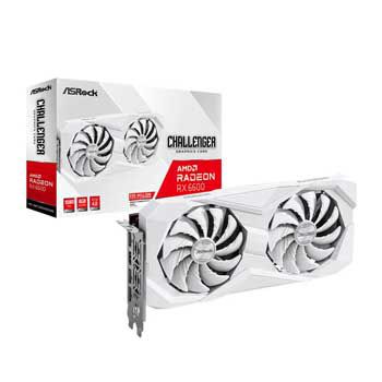 8GB ASROCK RX 6600 CHALLENGER WHITE 8GB