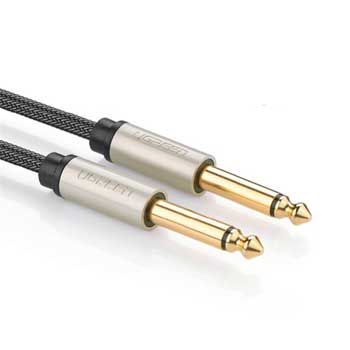 Cáp Audio 6.35mm Mono Jack Mạ Vàng Dài 3M Ugreen 10639