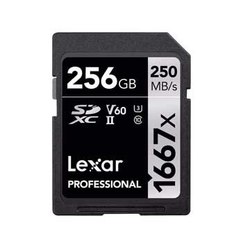 SDXC 256GB Lexar Professional 1667x LSD256CB1667