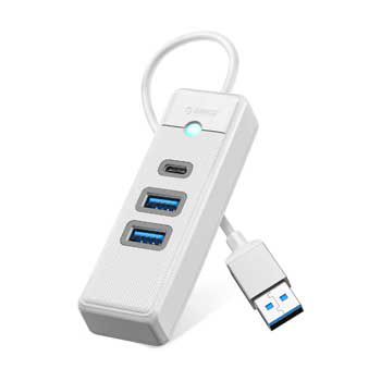 HUB USB - USB-A + USB-C ORICO PWC2U-U3-015-WH
